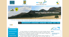 Desktop Screenshot of parcmacin.ro